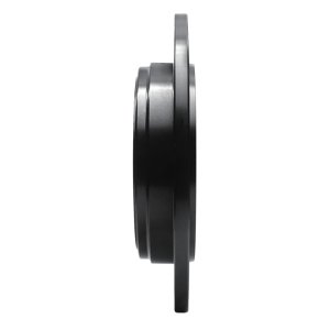 Chrysler LHS Brake Rotor (1) - Rear Right - R1 Concepts - Drilled & Slotted - Black - `93-`04